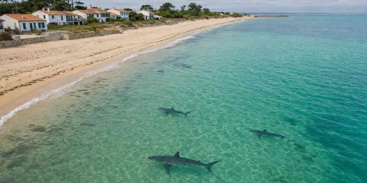 Environ 500 requins aperçus près de l’île de Ré